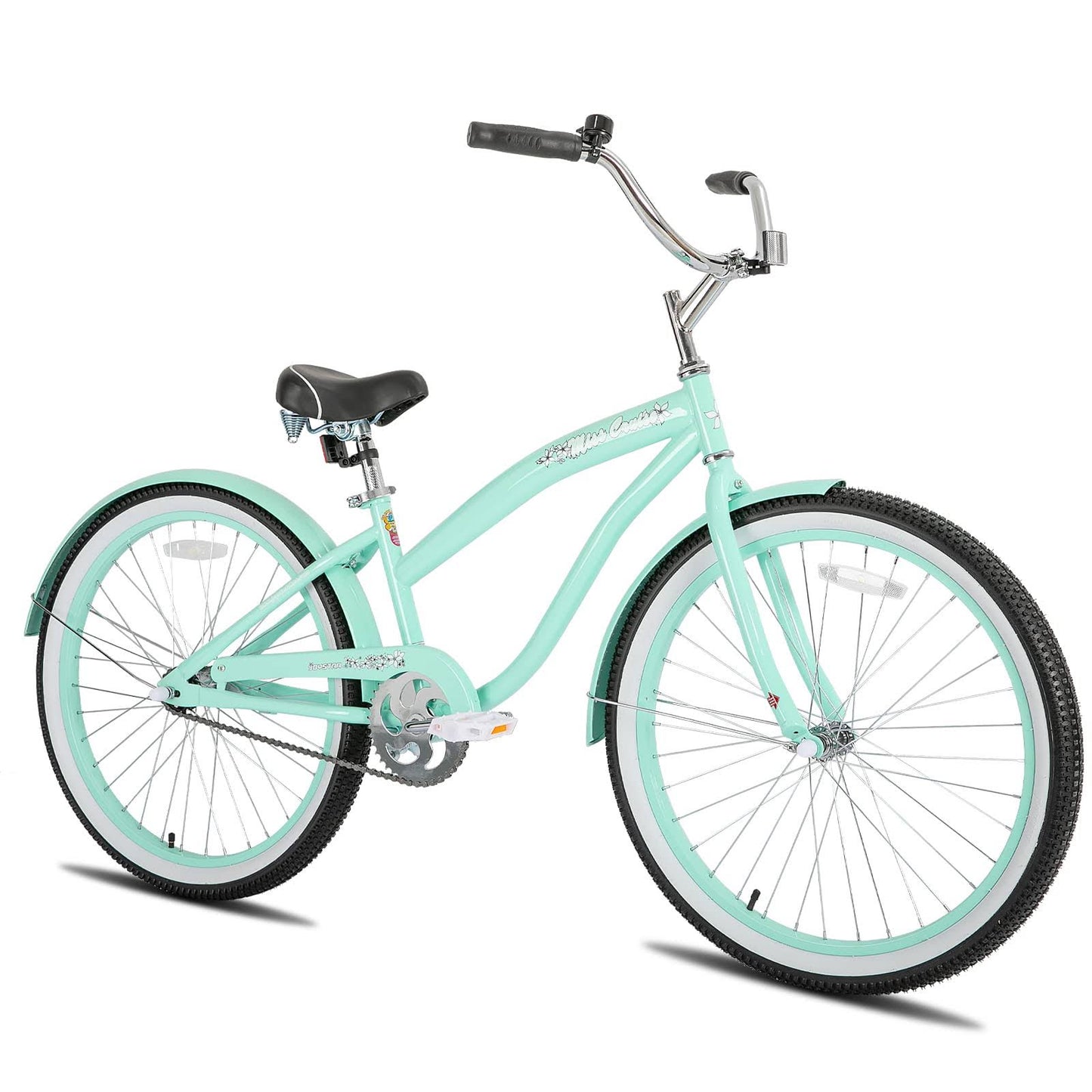 20 24 26 Inch Beach Cruiser Bike For Kids, Youth, Men And Women