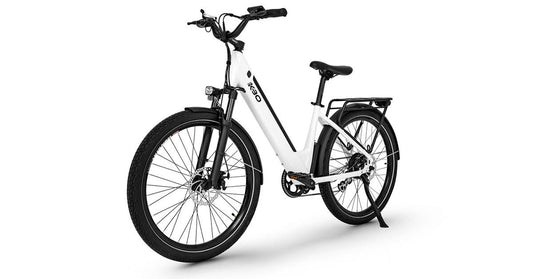 2024 Best Electric Bike | Step Through Electric Bike | 2-Year Warranty, White