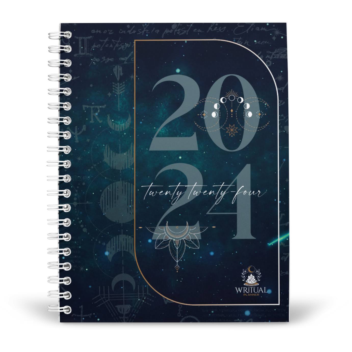 2024 Writual Tarot Planner - Paperback 1-Card Daily