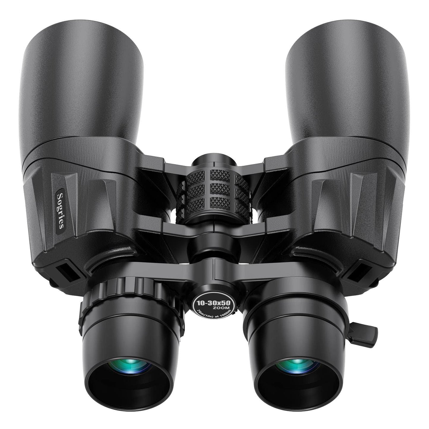 10-30x50 Zoom Binoculars For Adults, High Powered Military Binoculars For Bird Watching Traveling Hunting Concerts With Large View,Bak4,Fmc Lens