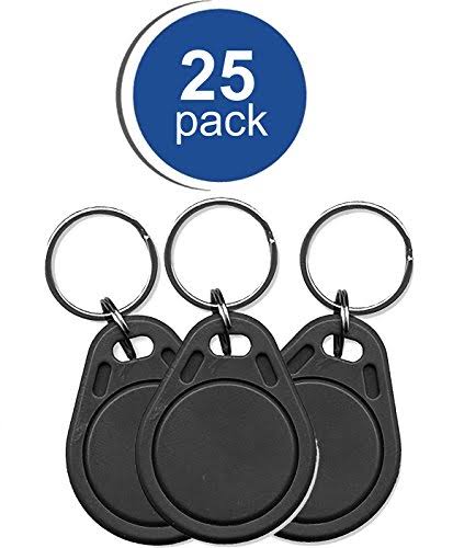 25 Rapidprox Proximity Key Fobs For Access Control Standard 26bit H10301 Format