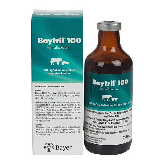 100 Injectable 100 Ml For Livestock By Bayer Animal Health